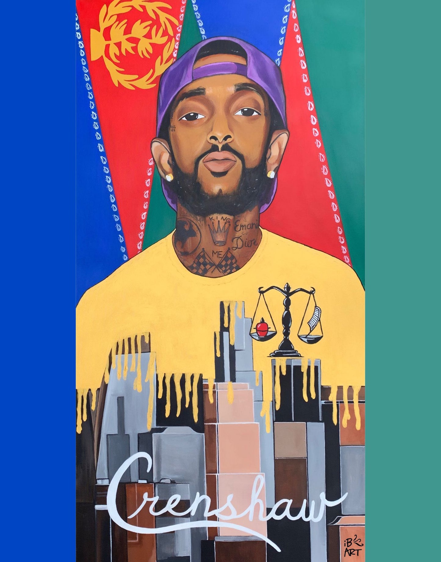 "Bridge The Gap: Nipsey Tribute" Poster 11"x14"