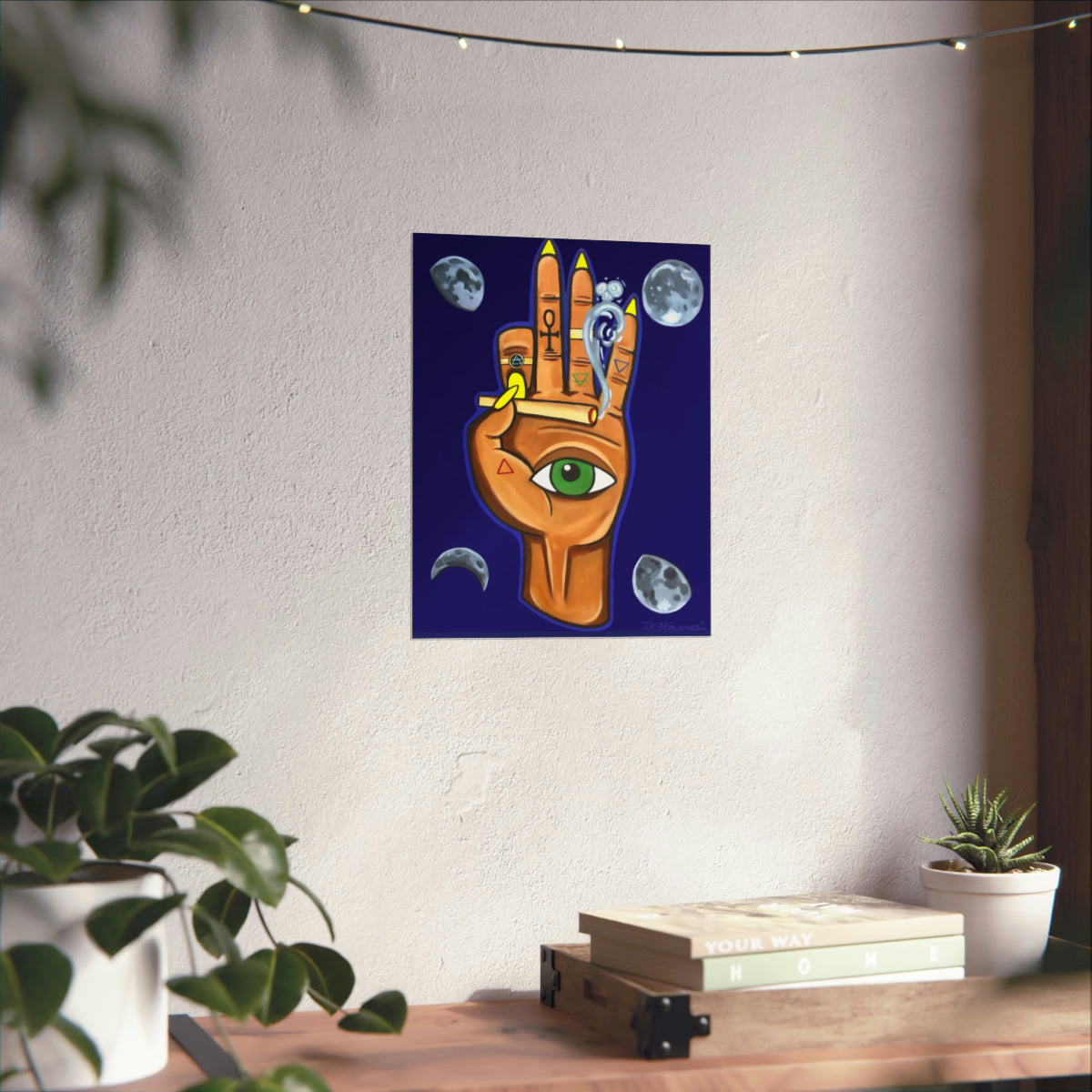 "3's in the Air" Poster 11''x14''