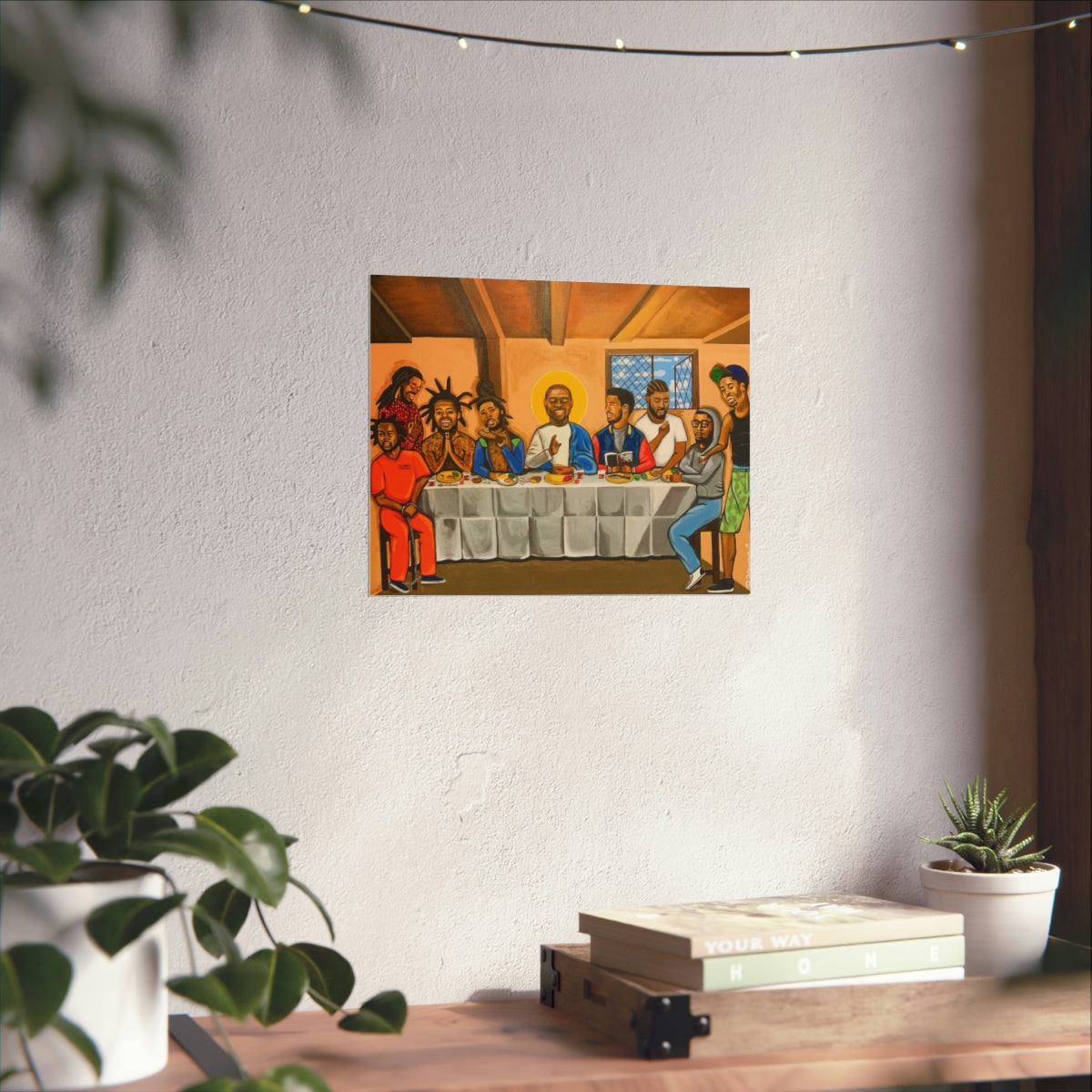 "Last Supper: Soul Food" Poster 14"x11"
