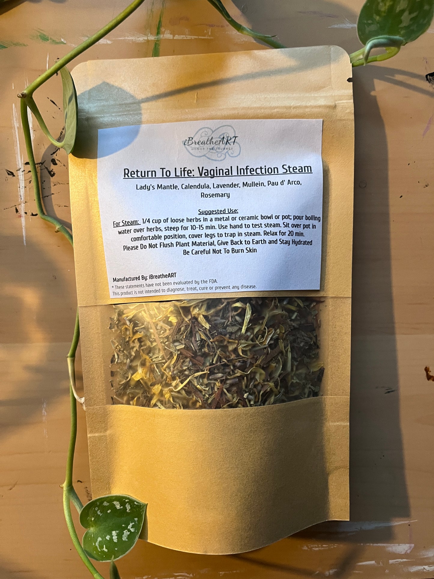 Sacred Restore: Infection Yoni Steam