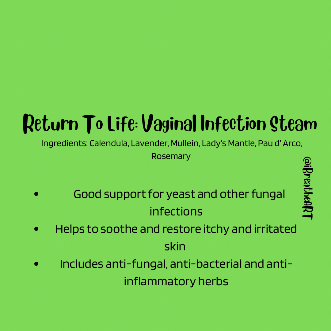 Return To Life: Vaginal Infection Yoni Steam