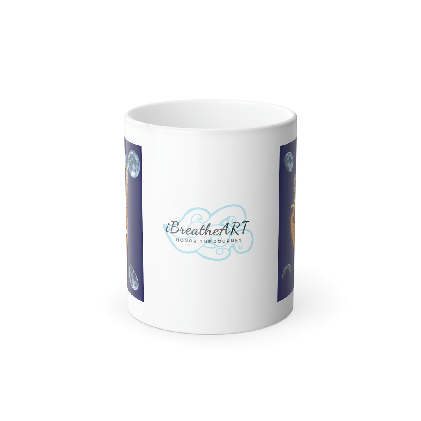 "3's in the Air" Color Morphing Mug, 11oz