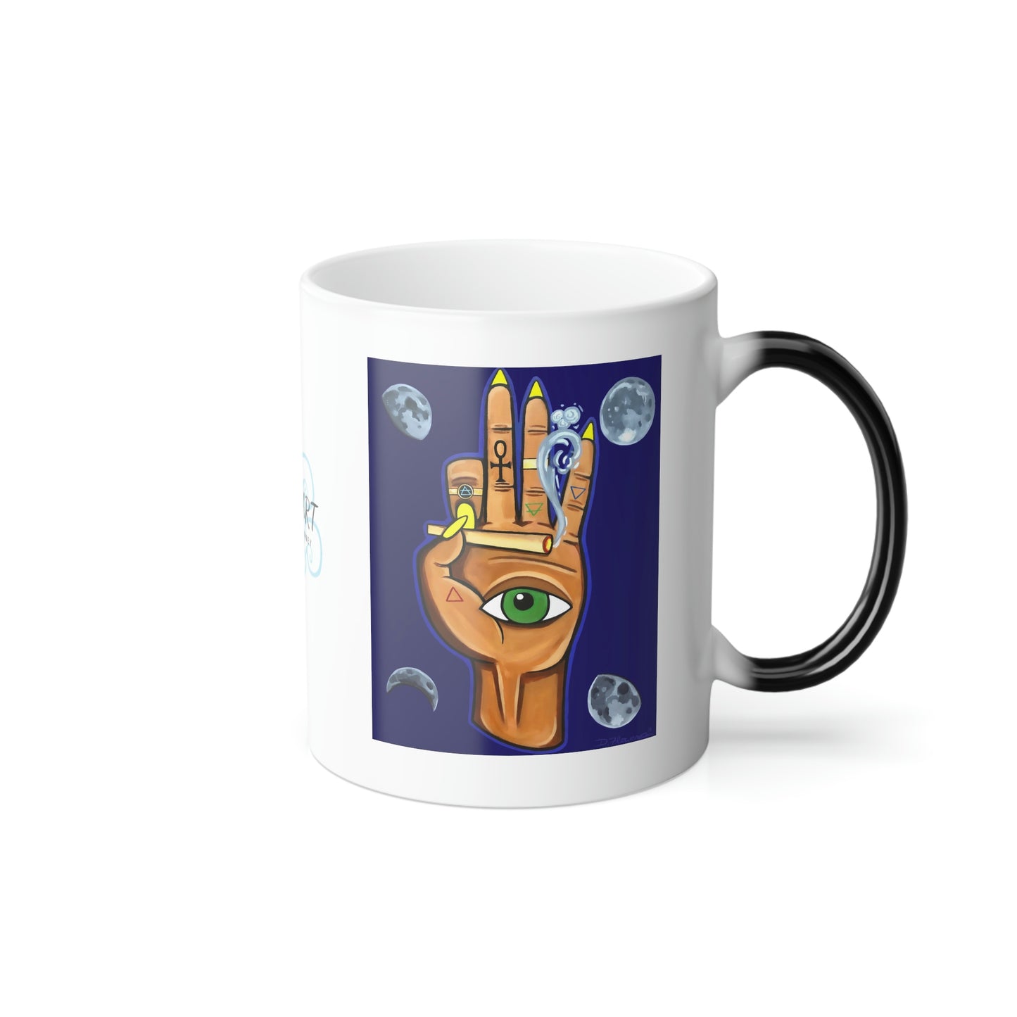 "3's in the Air" Color Morphing Mug, 11oz