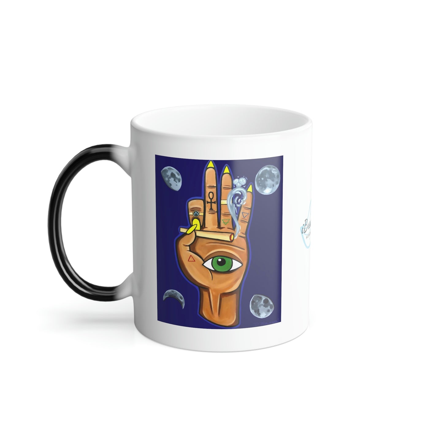 "3's in the Air" Color Morphing Mug, 11oz