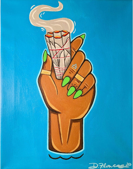 "Sage Me Down" Poster 11"x14"