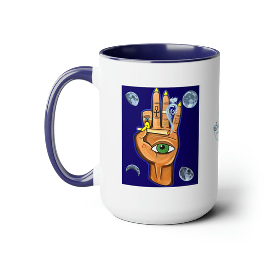 "3's in the Air" Two Tone Mug 15oz.