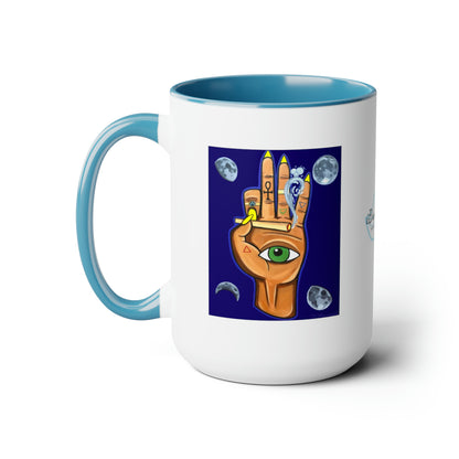 "3's in the Air" Two Tone Mug 15oz.