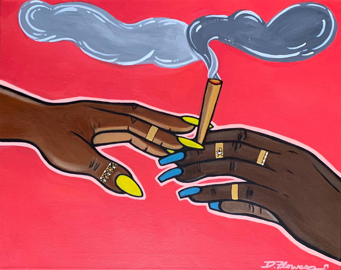 "Sankofa: Pass The Torch" Poster 11"x14"
