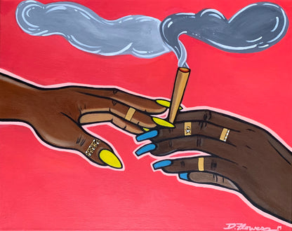"Sankofa: Pass The Torch" Poster 11"x14"