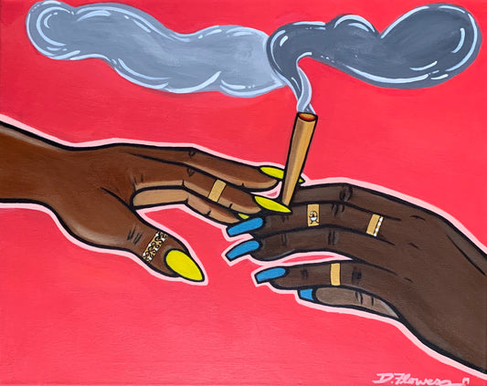 "Sankofa: Pass The Torch" Poster 11"x14"
