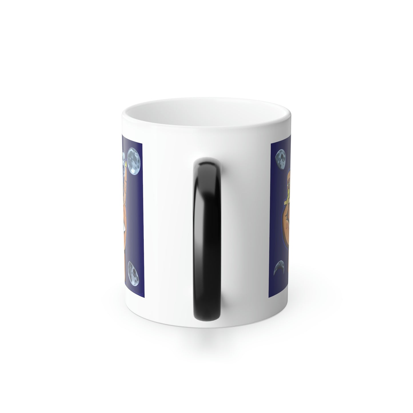 "3's in the Air" Color Morphing Mug, 11oz