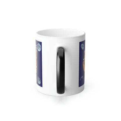 "3's in the Air" Color Morphing Mug, 11oz